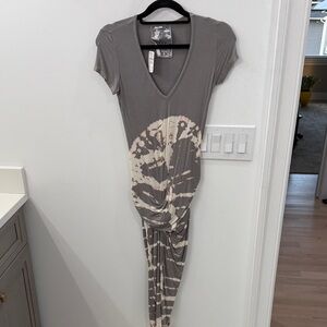 NWT Young Fabulous & Broke Charcoal V-Neck Top